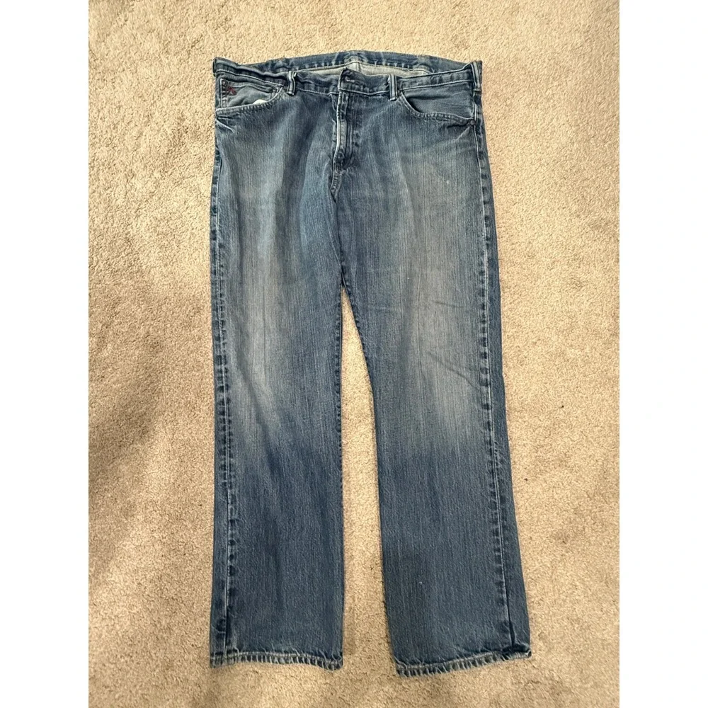 Polo Ralph Lauren 867 Classic Fit Blue Jeans Mens 38x32 Medium Wash Cotton Denim